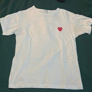Comme des garçons shirt small heart